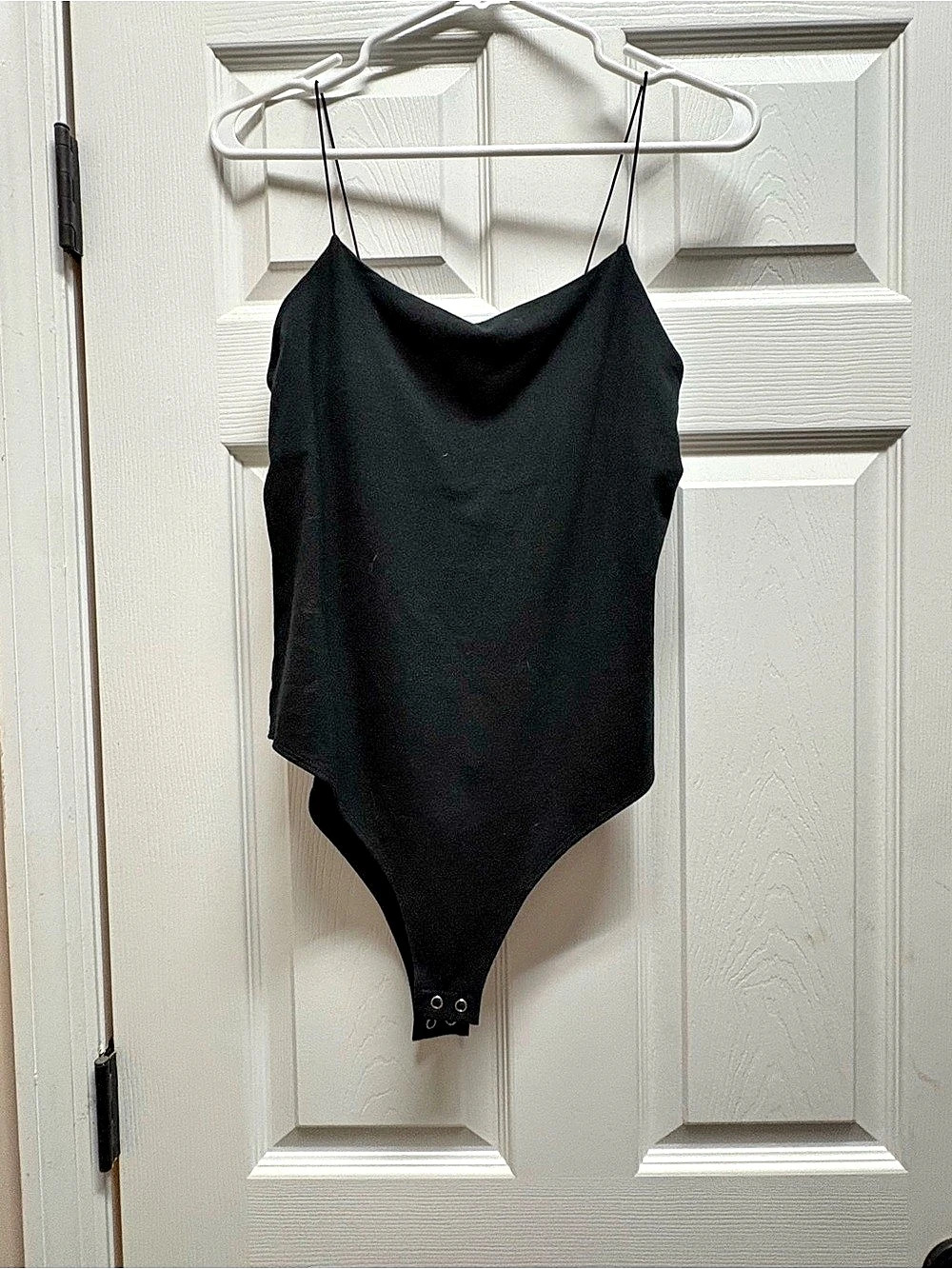 wild fable Spaghetti Strap Bodysuit Black Bodysuit Size Medium